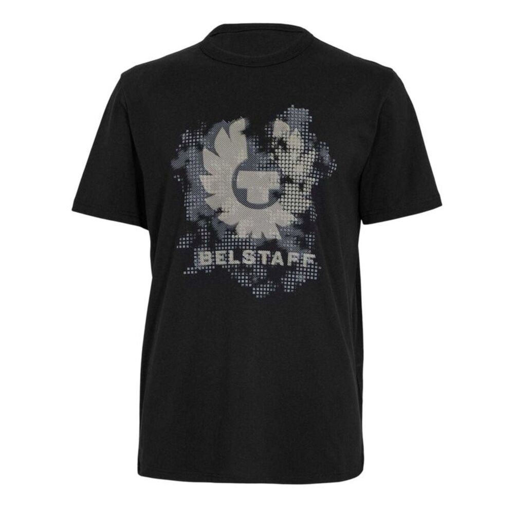 Belstaff Mens Pheonix Regular Short-Sleeved T-Shirt / Black